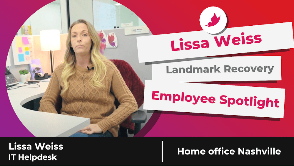 Landmark Recovery employee Lissa Weiss