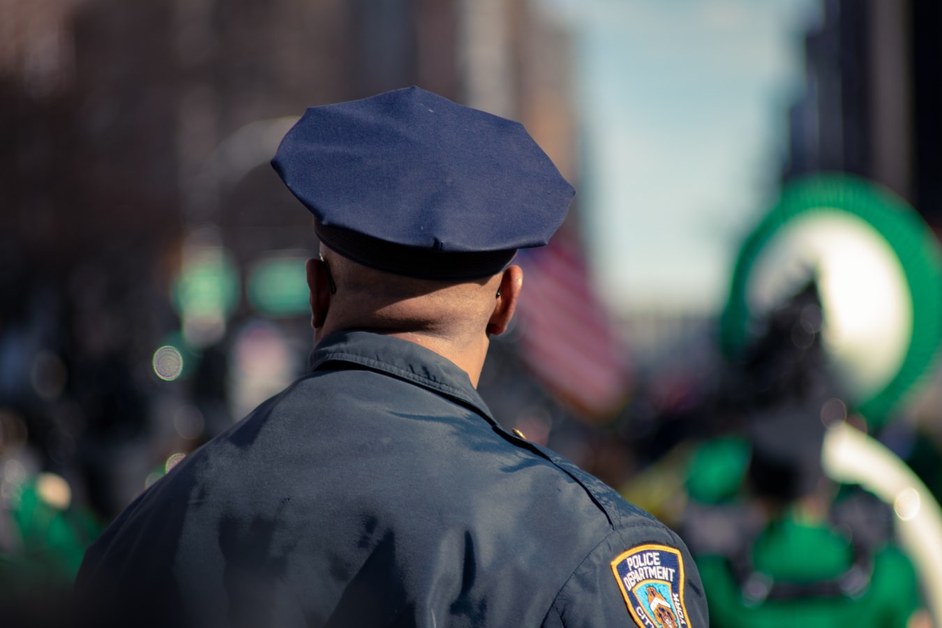 A police officer in New York