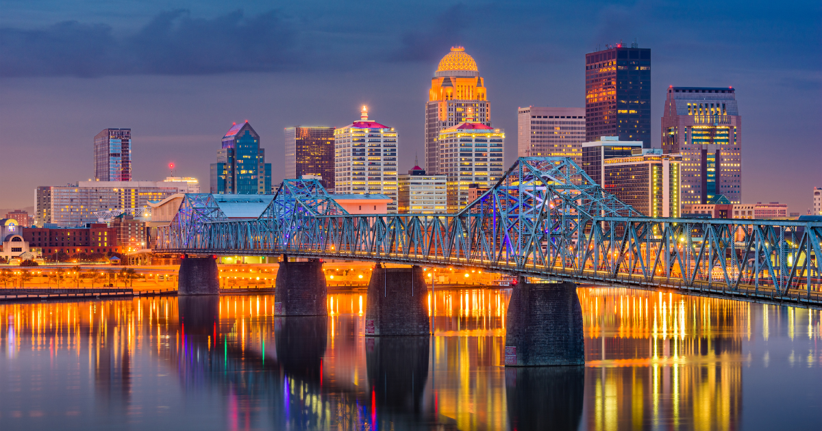 Kentucky skyline. There are a number of benefits to joining a drug or alcohol rehab in Louisville, Kentucky.