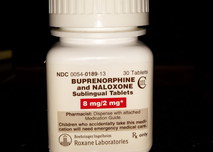 buprenorphine prescription bottle
