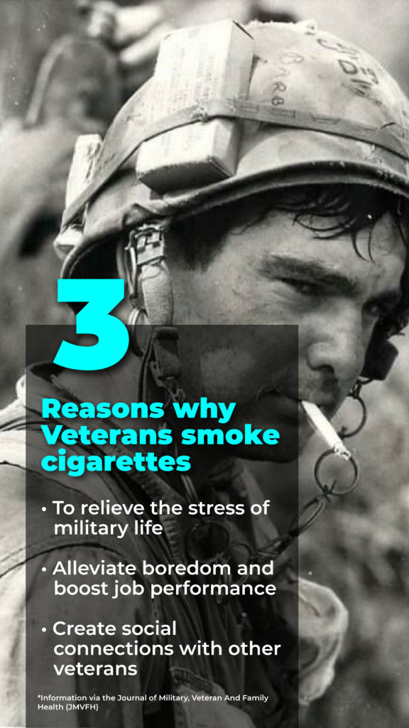 3 reasons Why Veterans Smoke Cigarettes