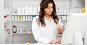 Female pharmacist, ostensibly working at Pikeville Medical, obscures pharmaceutical records and violates the Controlled Substances Act in so doing.