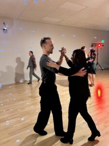 In recovery from addiction, Walker is finally able to pursue her passions, including ballroom dancing.