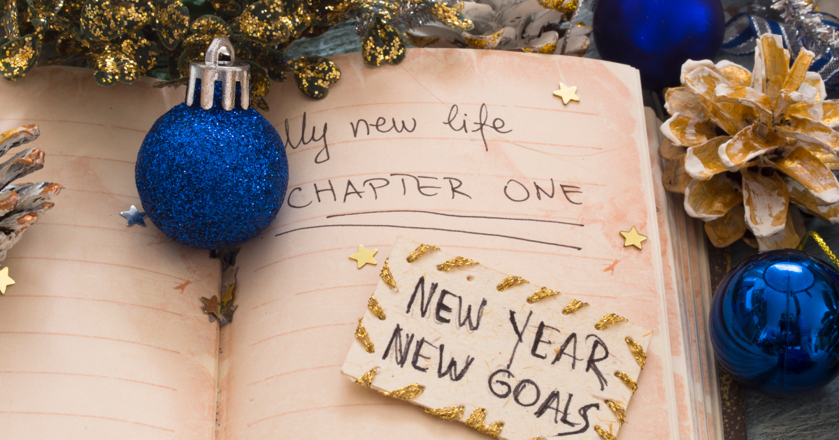 new year resolutions and goals diary
