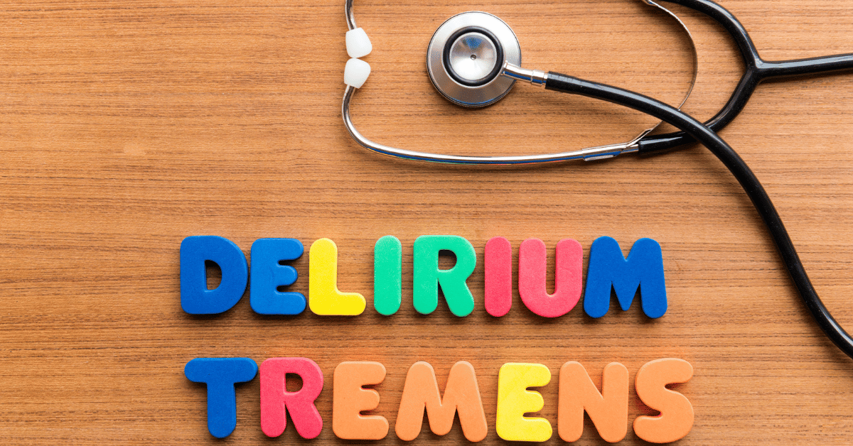 Delirium Tremens is also known as the DTs, which is arguably the worst segment of Alcohol Withdrawal Syndrome to endure. Symptoms include violent convulsions called rum fits and hallucinations colloquially referred to as seeing pink elephants.