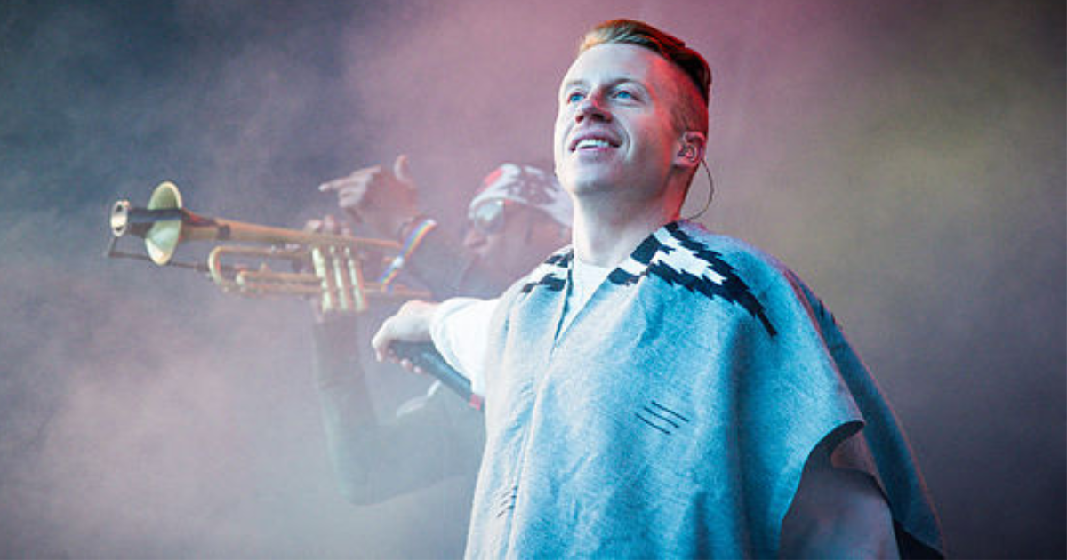 Macklemore performing at Hovefestivalen 2013 Jorund Foreland Pedersen
