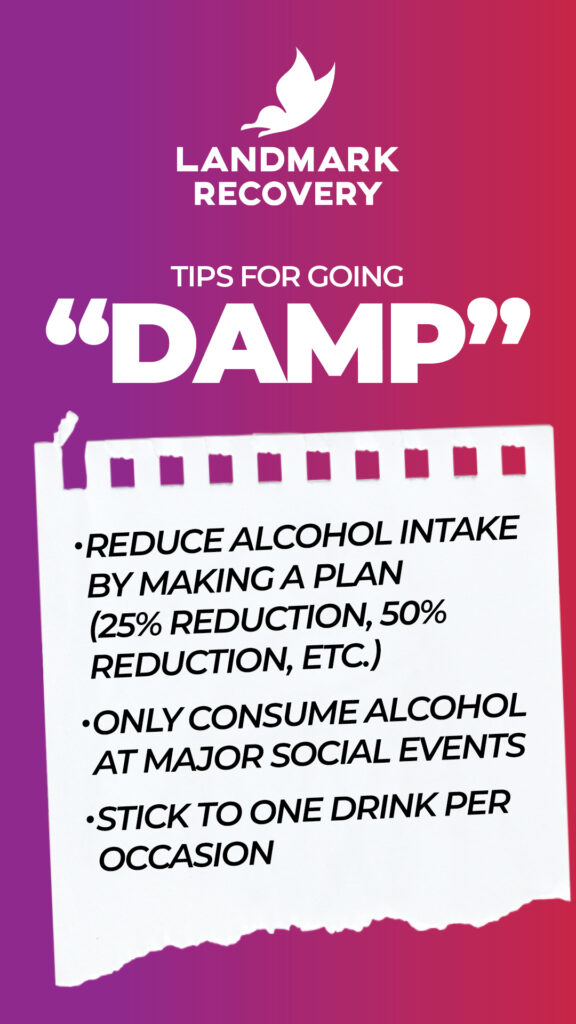 tips for going damp