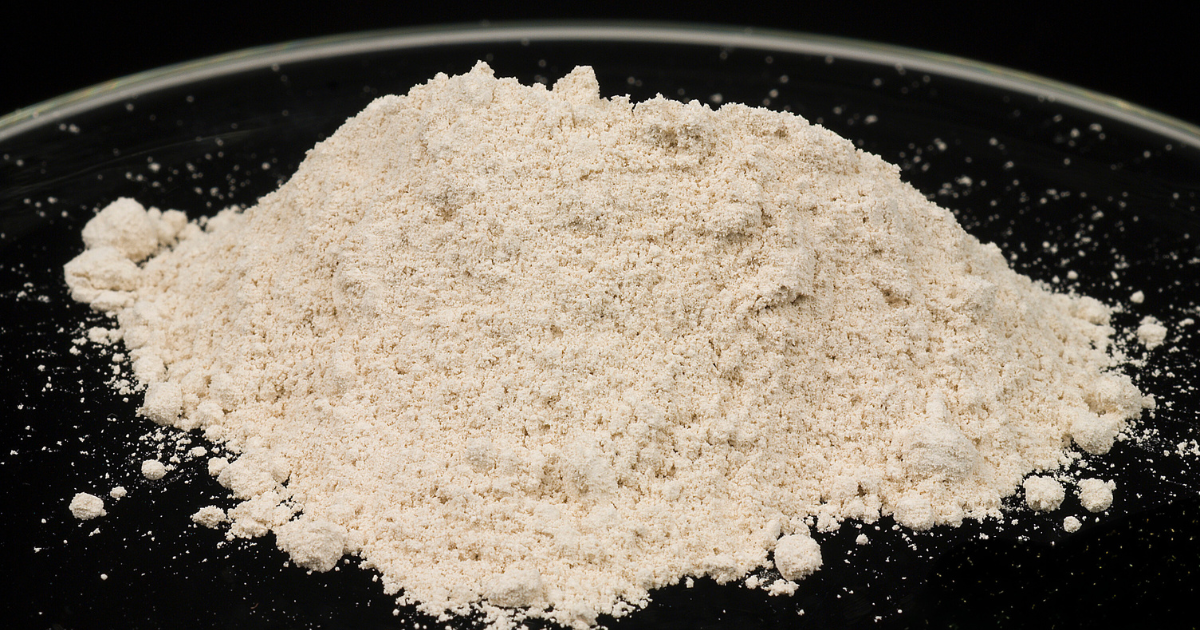 heroin in powder form