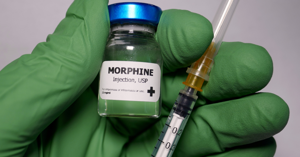 morphine injection
