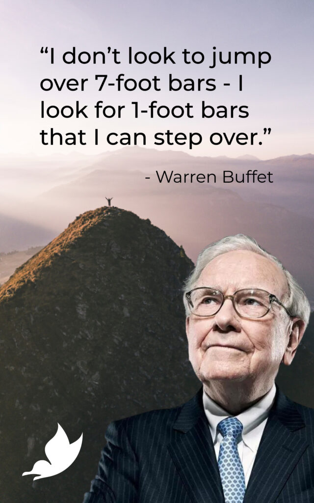 warren buffet sobriety quote for people recovering from addiction