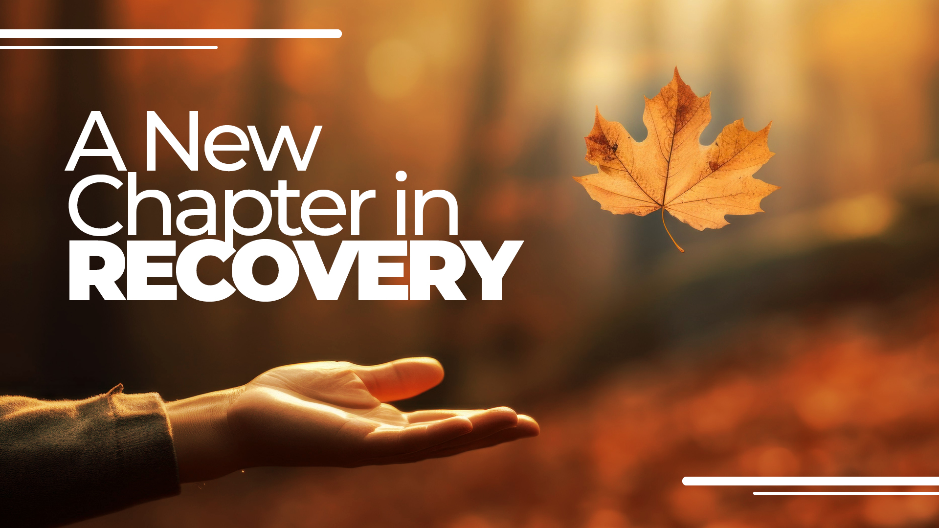 How fall represents a new chapter in recovery